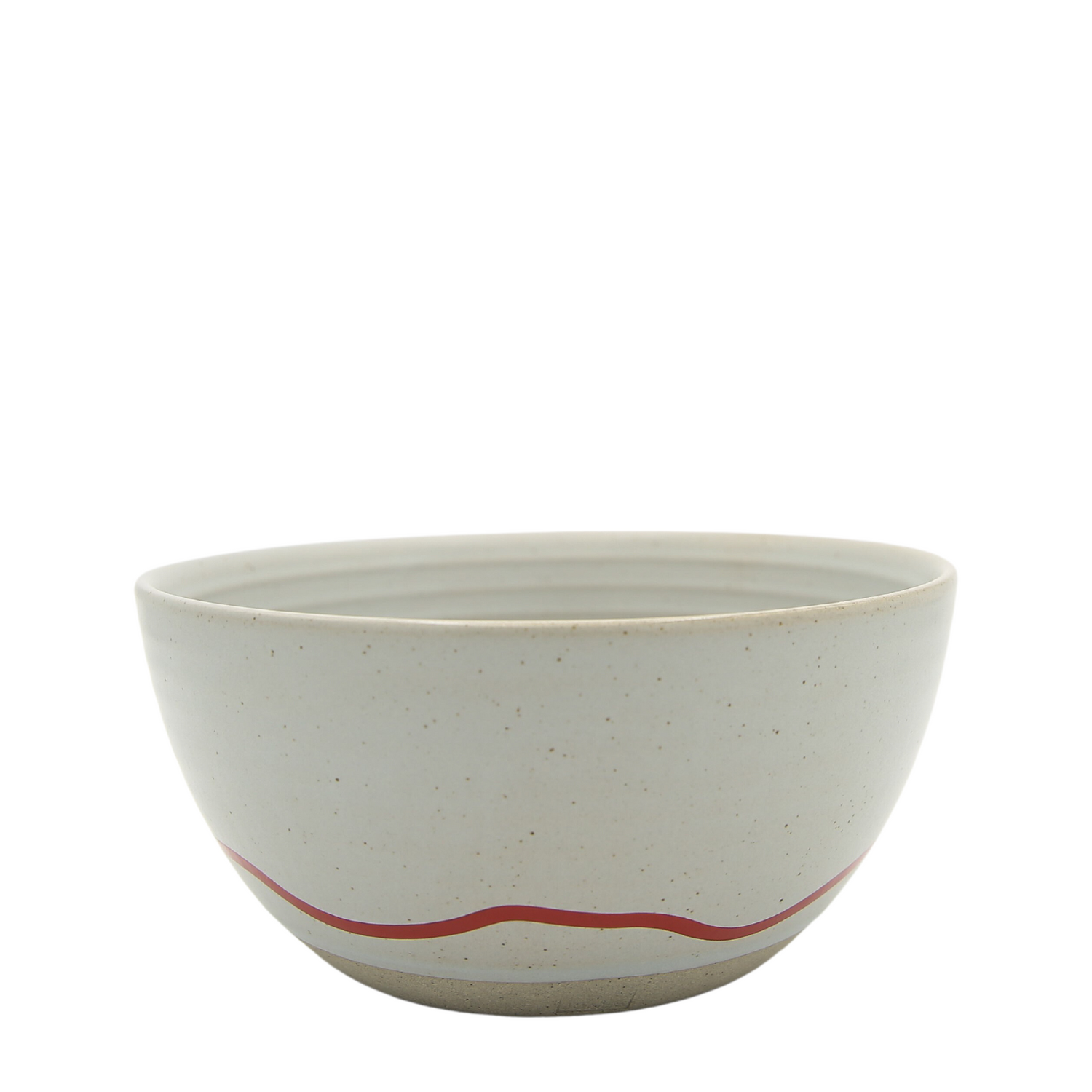 Bowl Medium - Studio Range - 600ml - (Pebble & Red)