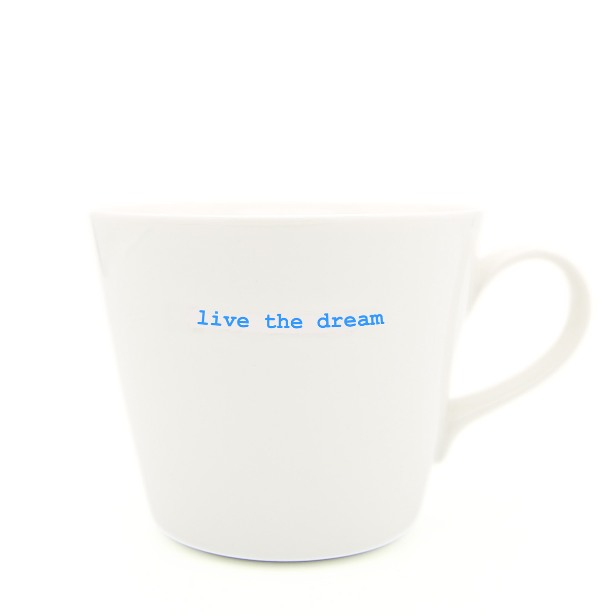 Bucket Mug Medium - 350ml - Live The Dream