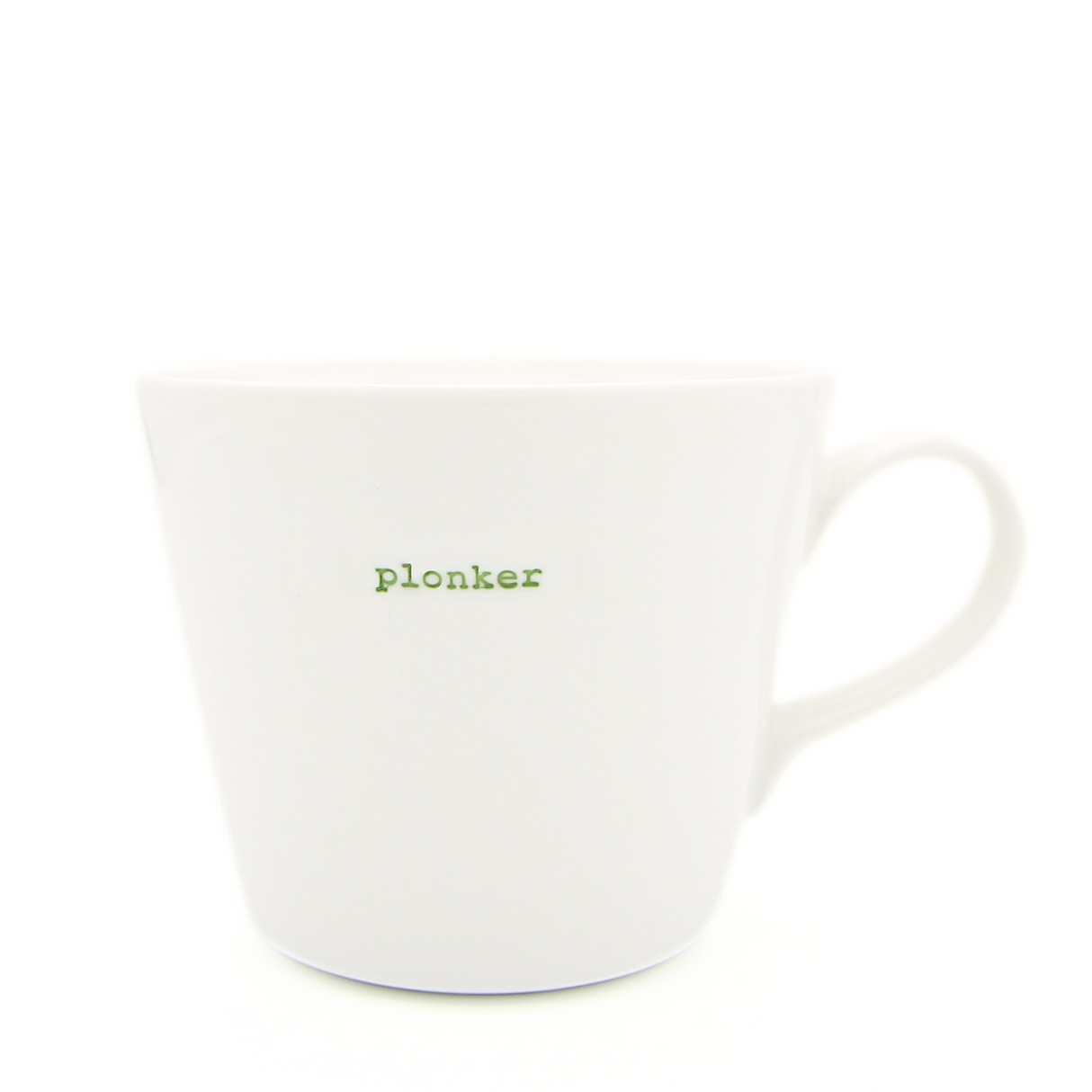Bucket Mug Medium - 350ml - Plonker (Green)