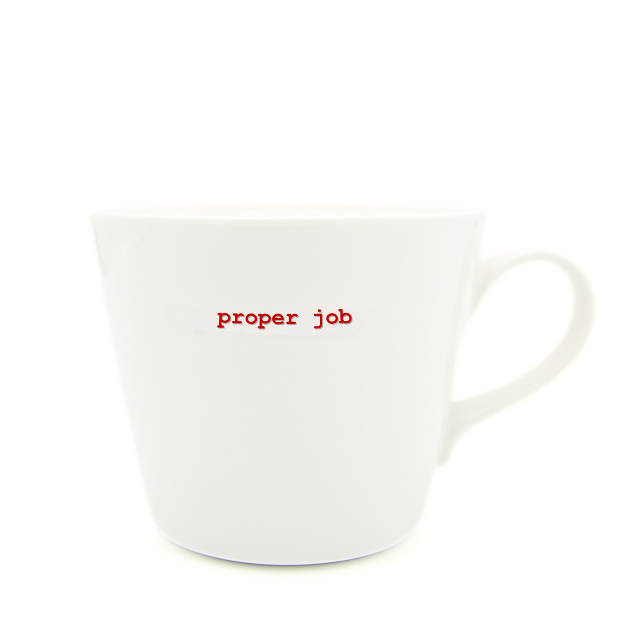 Bucket Mug Medium - 350ml - proper job
