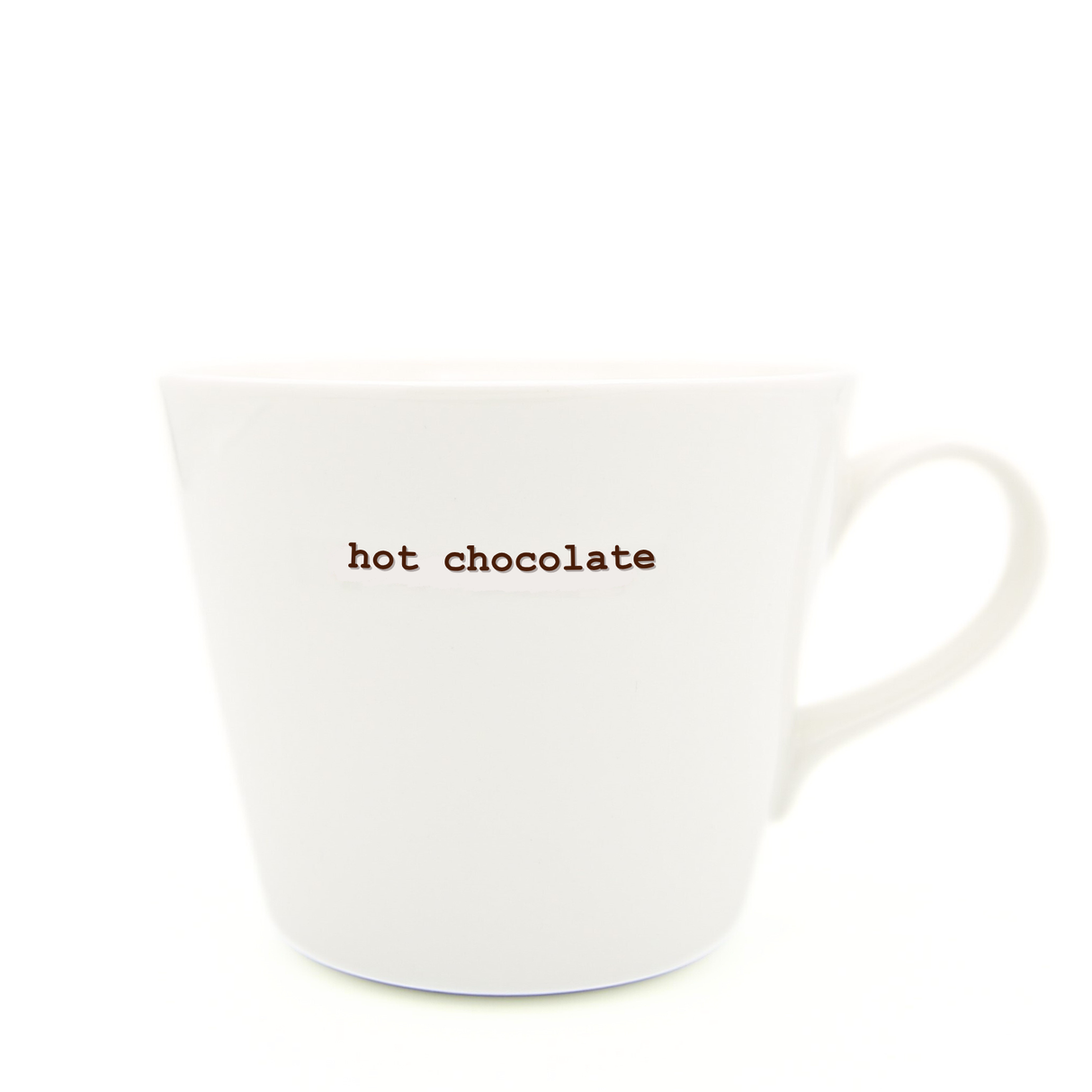 Bucket Mug Medium - 350ml - hot chocolate