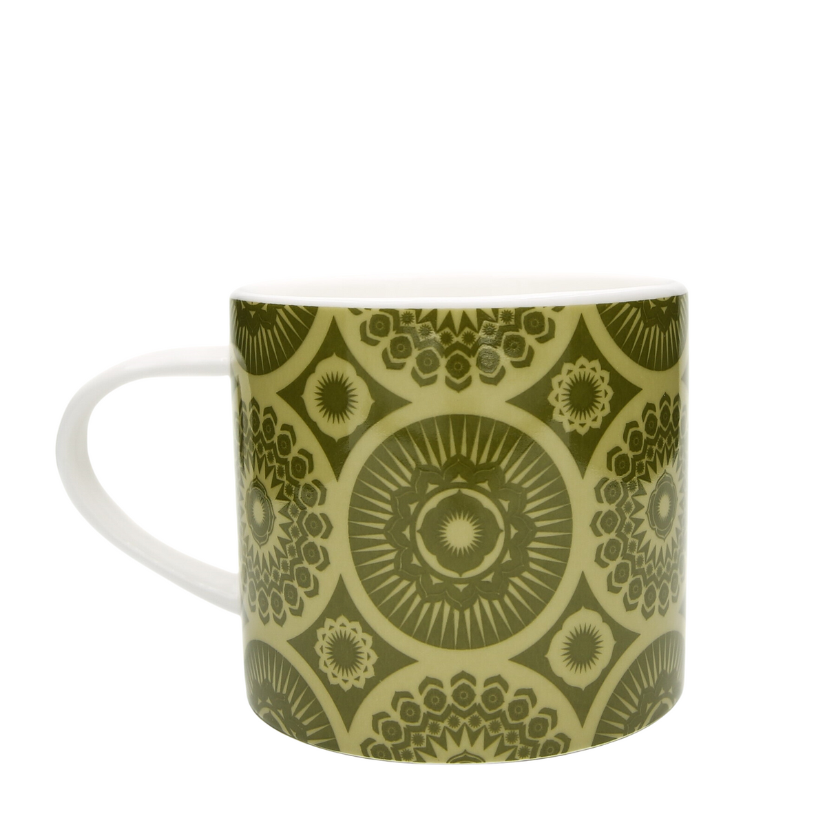 Mini Moderns - Medium Ceramic Mug - 325ml - Darjeeling Tonal 4
