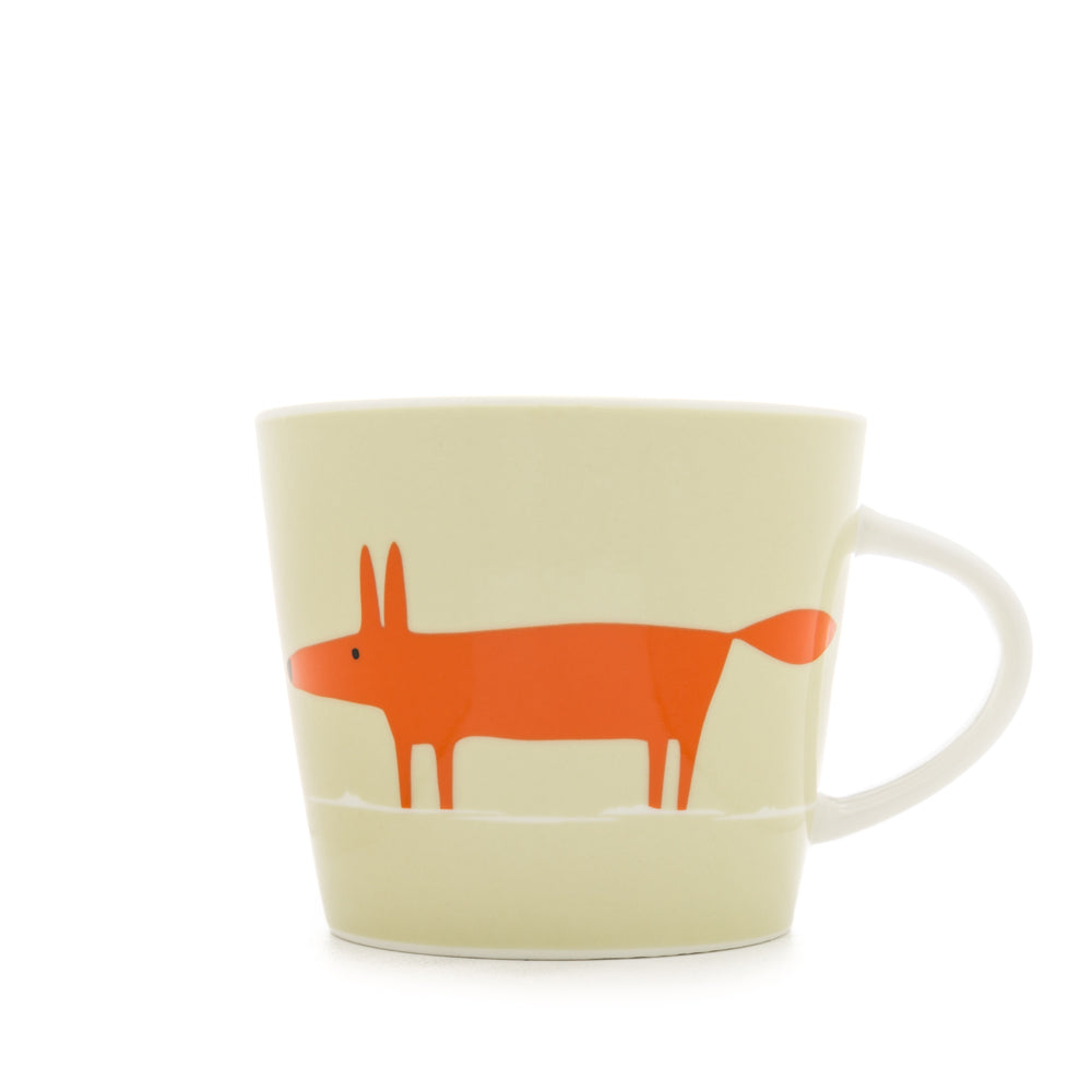 Scion Living Mug Mr Fox - Neutral & Orange
