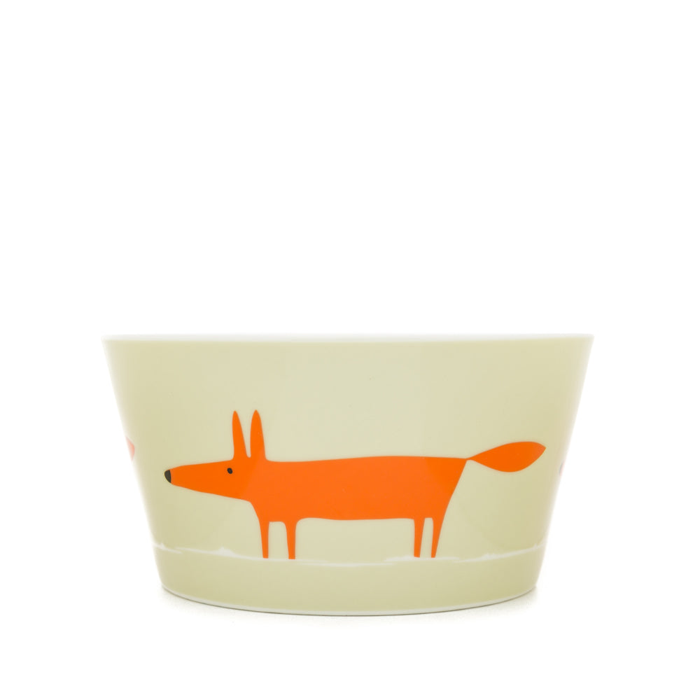 Scion Living Bowl Mr Fox - Neutral & Orange