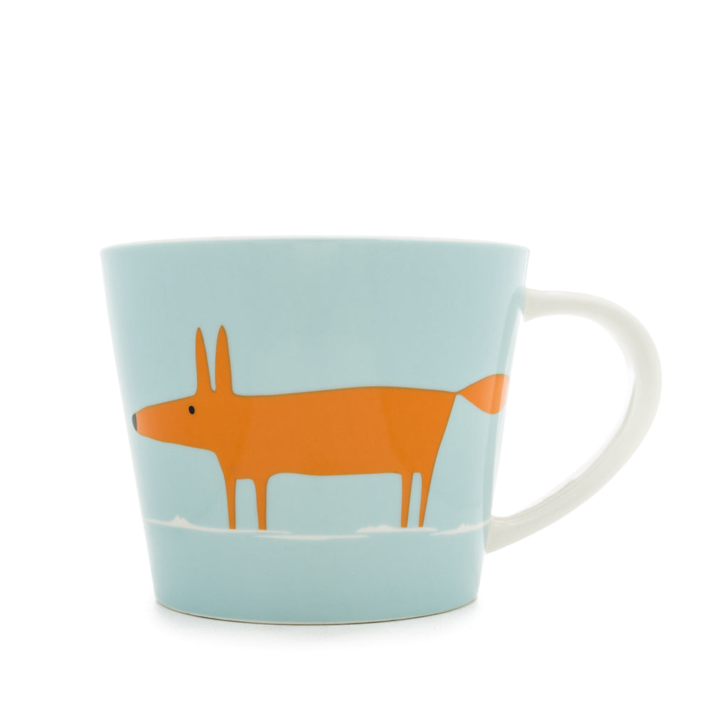Scion Living Large Mug Mr Fox - Duckegg & Orange