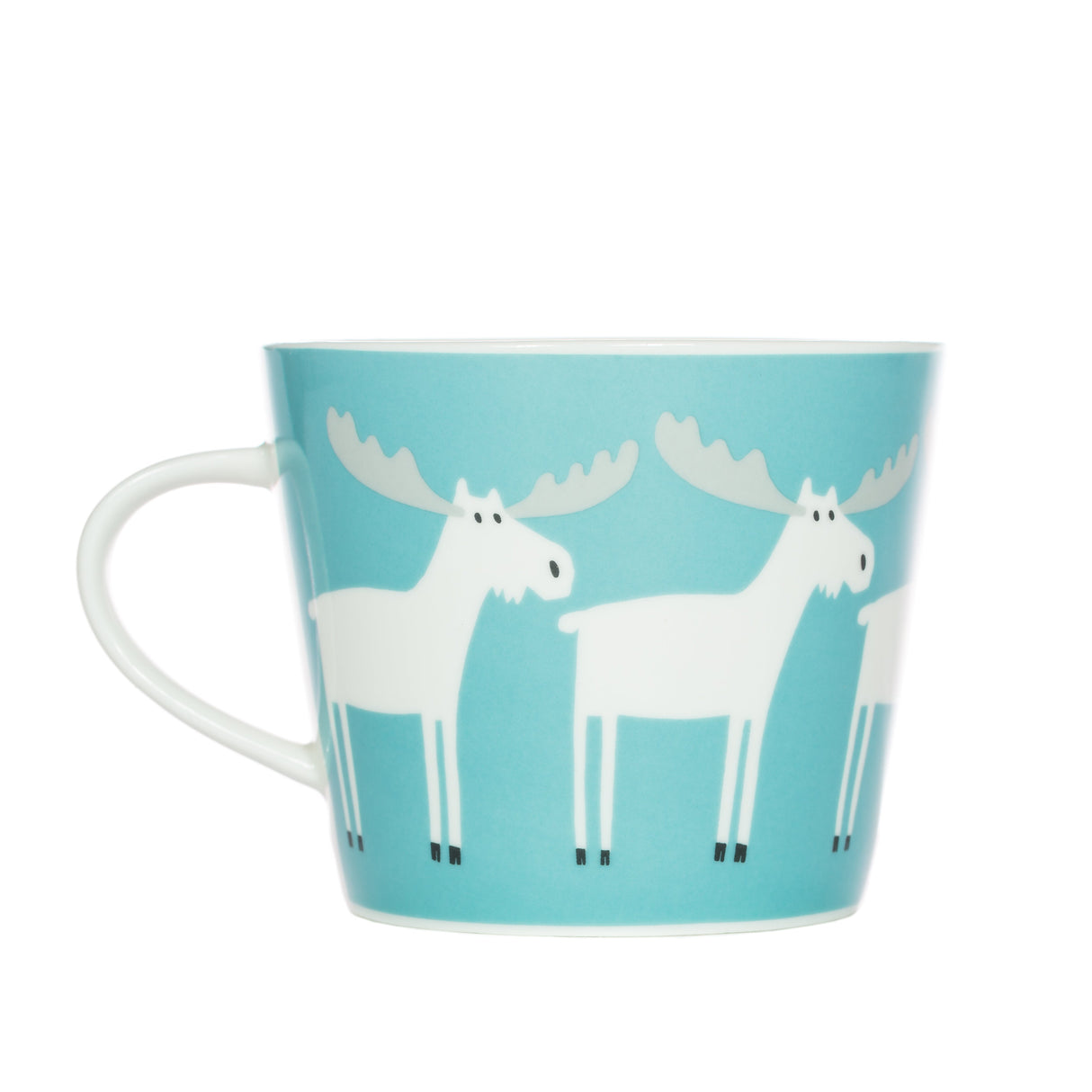 Scion Living Mug Marty Moose - Aqua & Frost