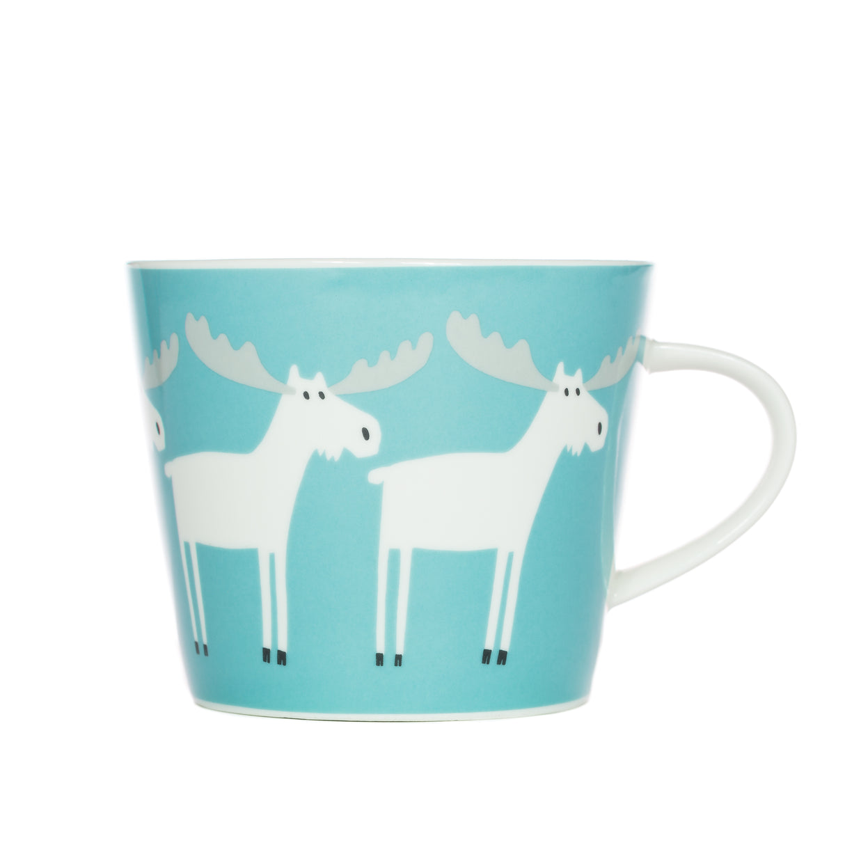 Scion Living Mug Marty Moose - Aqua & Frost