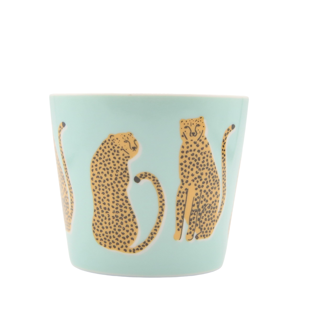 Scion Living Mug 350ml - Lionel Leopard - Mint