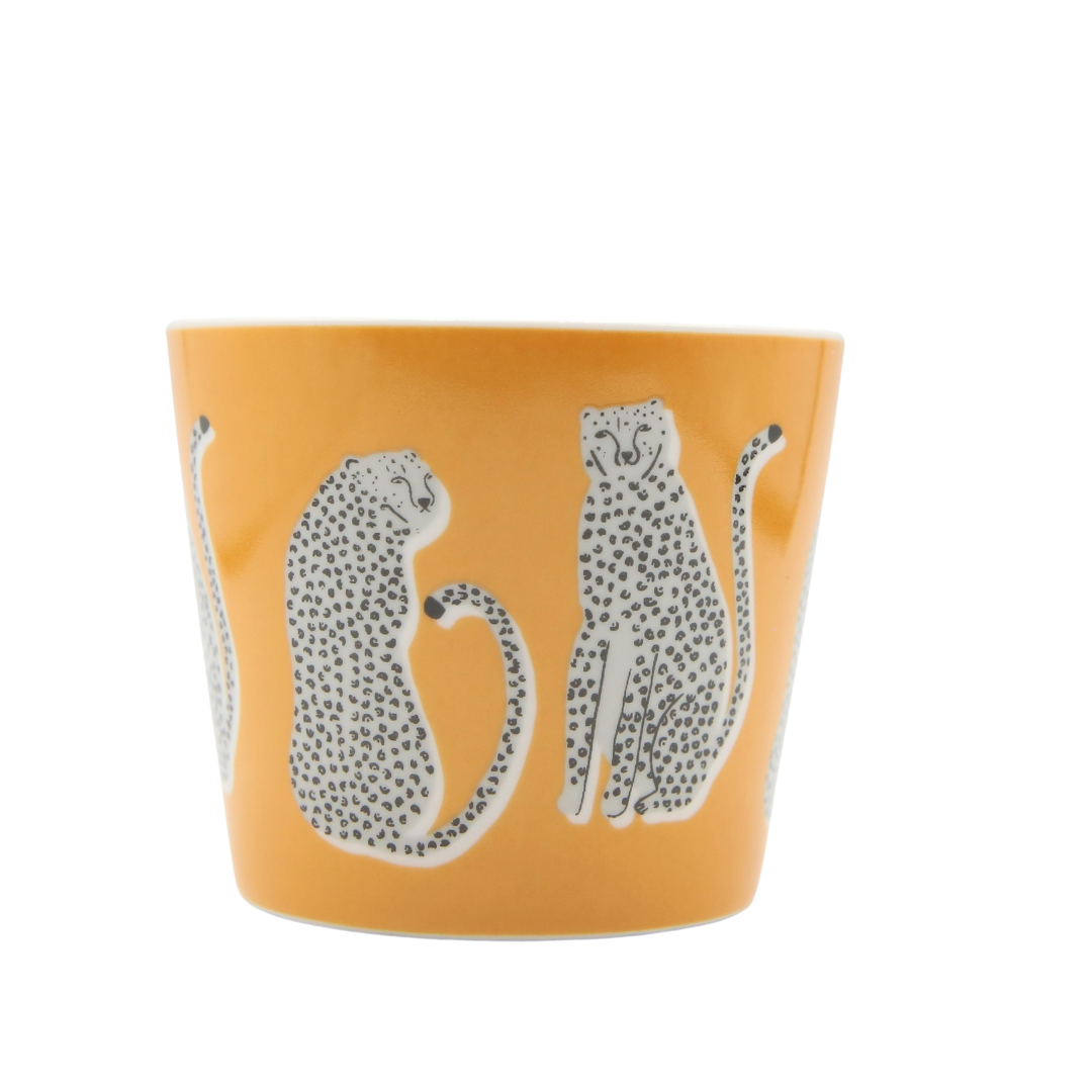 Scion Living Mug 350ml - Lionel Leopard - Orange