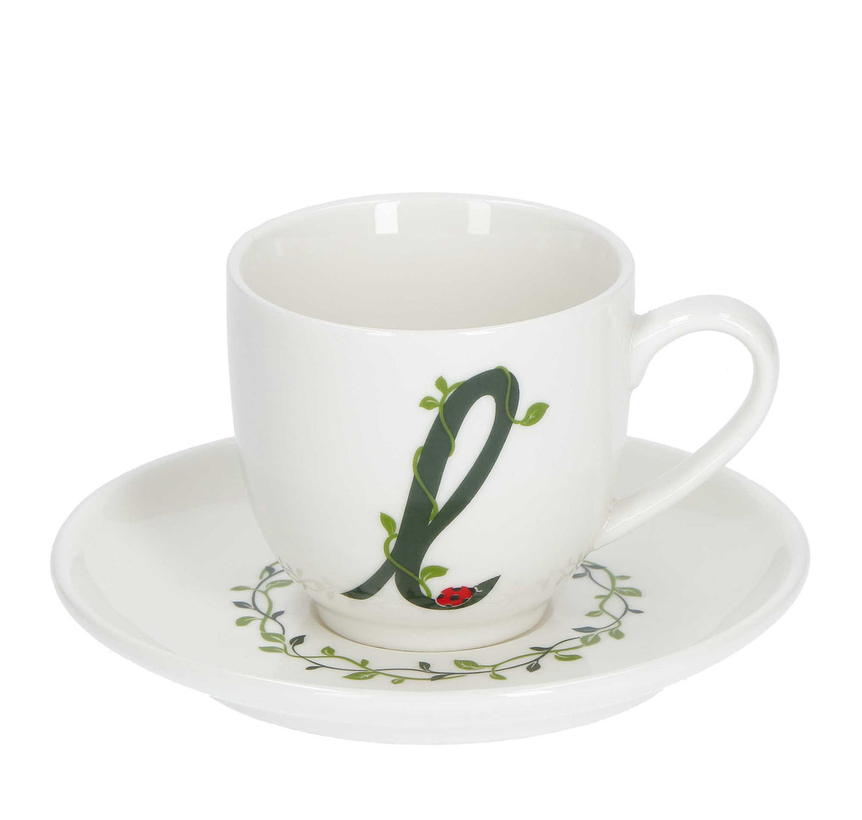 SOLOTUA COFFEE CUP W/S 'L' 3 OZ GB