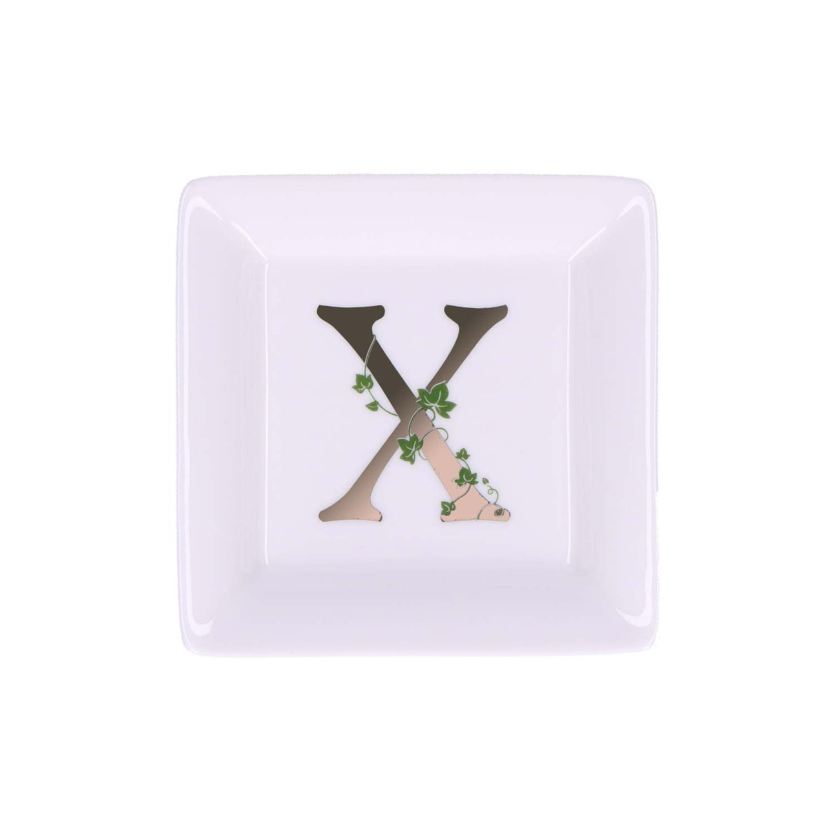 ADORATO SQUARE PLATE 'X' 10X10 cm GB