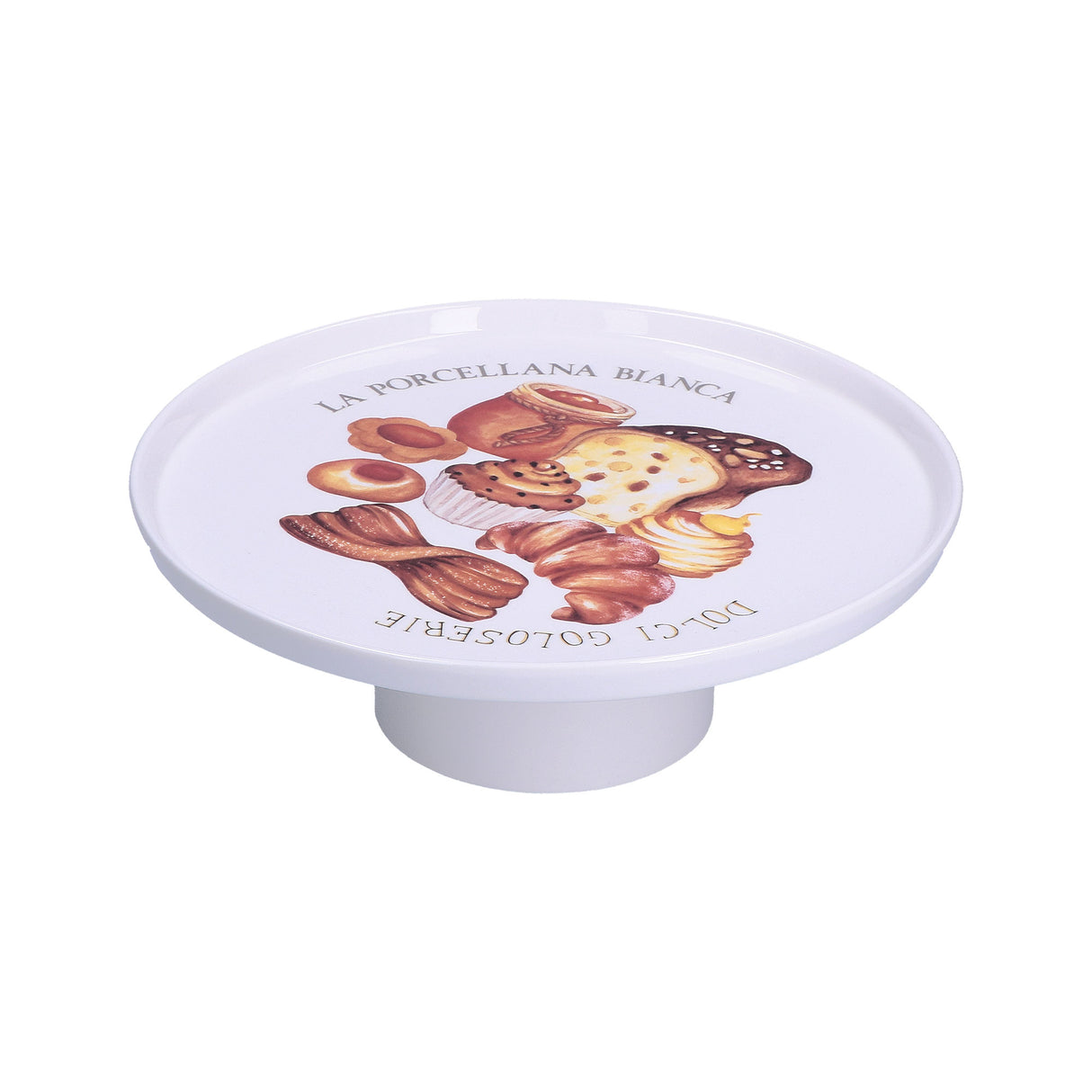 GOLOSERIE Footed Plate � 26xh9 cm in GB