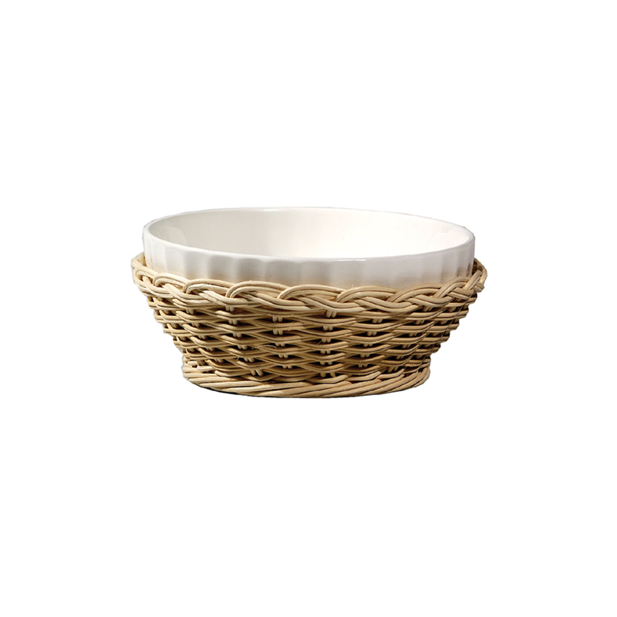 Wicker For Pieve Ribbed Bowl Cm 20