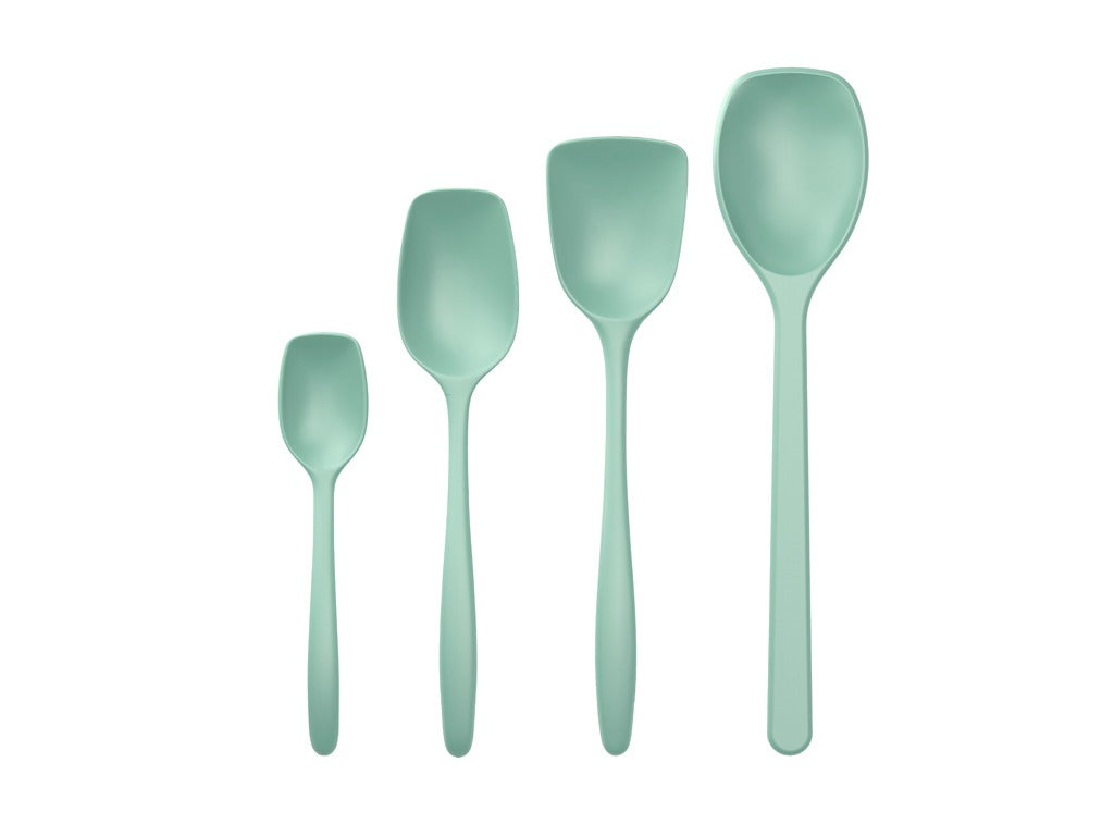 Pot spoon set 4 parts NEW Classic Nordic green