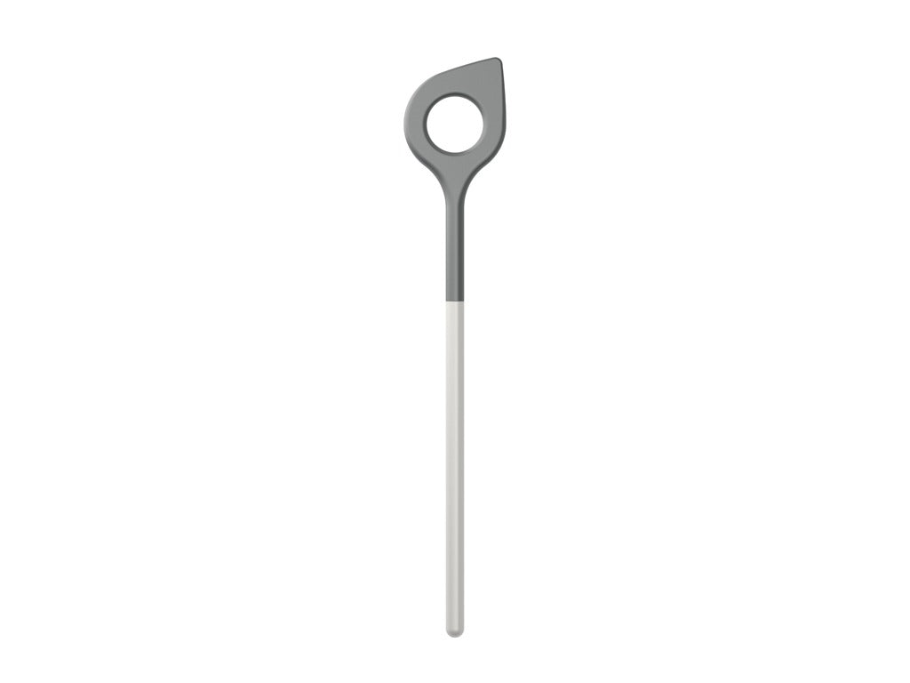Stirring spoon w hole NEW Optima 31 x 5,5 x 1 cm White Nylon