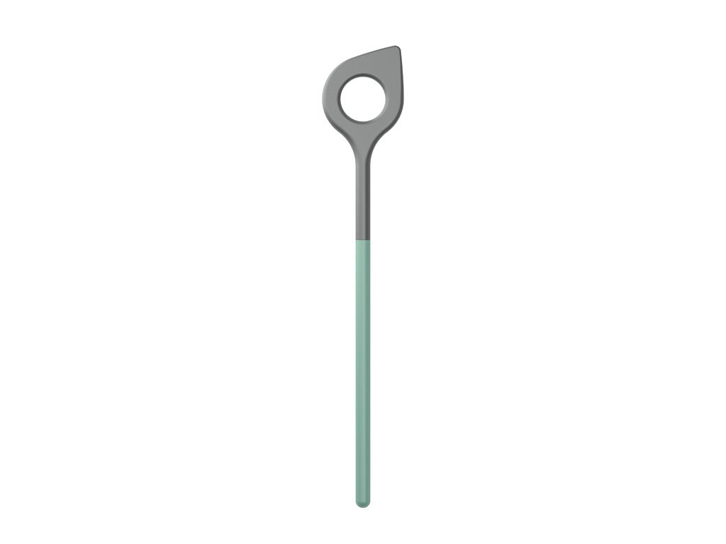 Stirring spoon w hole NEW Optima 31 cm Nordic gree
