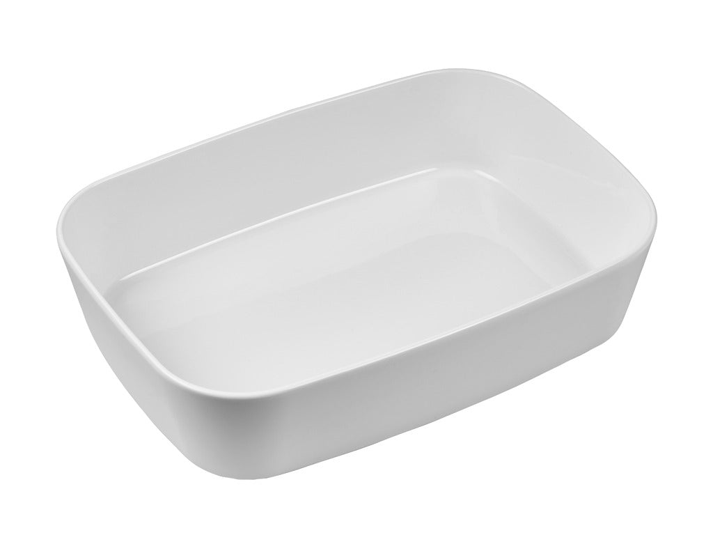 Dish Modula 35x25x8 cm white