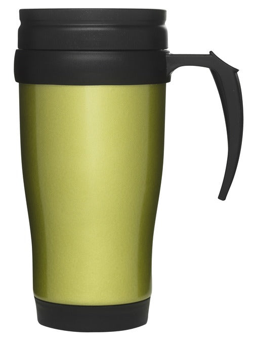 Car mug/thermal mug green
