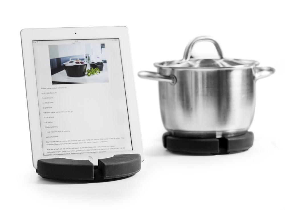 Cook n read trivet/stand for tablet grey