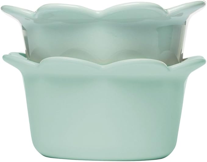 Piccadilly Portionbowl ovensafe 2-pack turquoise
