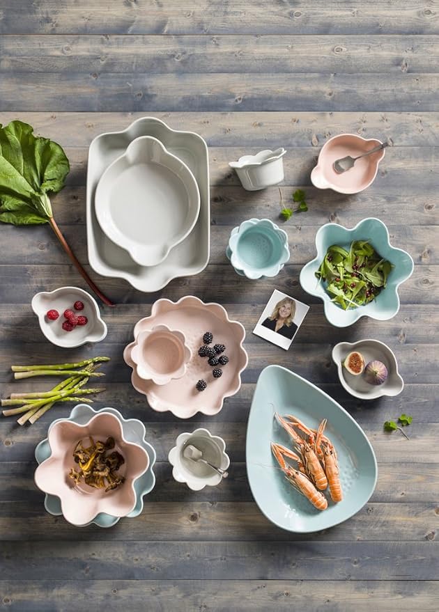 Piccadilly Portion-sized dishes ovensafe 2-pack turquoise