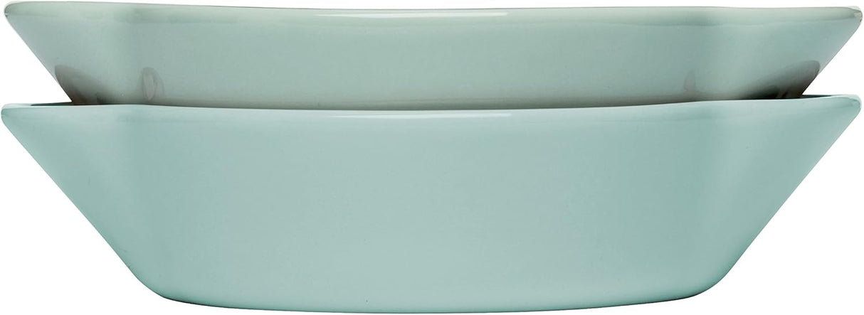 Piccadilly Portion-sized dishes ovensafe 2-pack turquoise