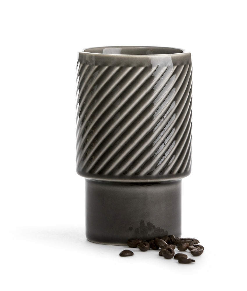 Coffee & More Latte Mug grey