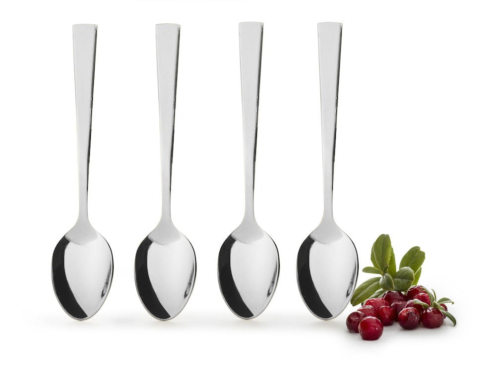 Spoon 4-pack silver