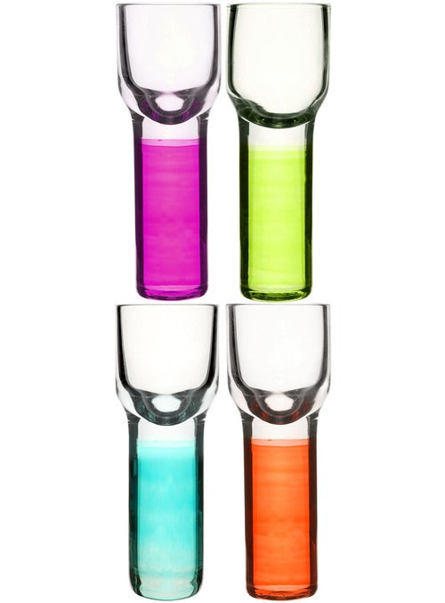 Club schnapps glasses 4-pack