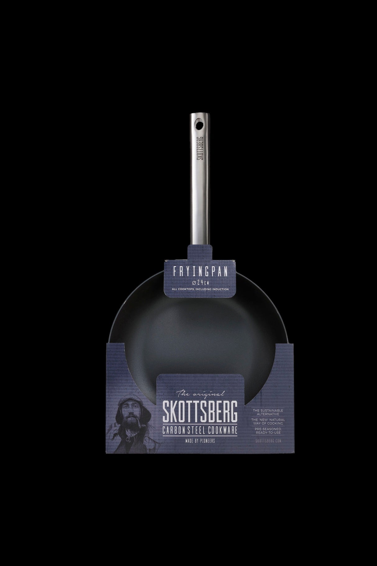 Carbon Steel Fry pan 24 cm