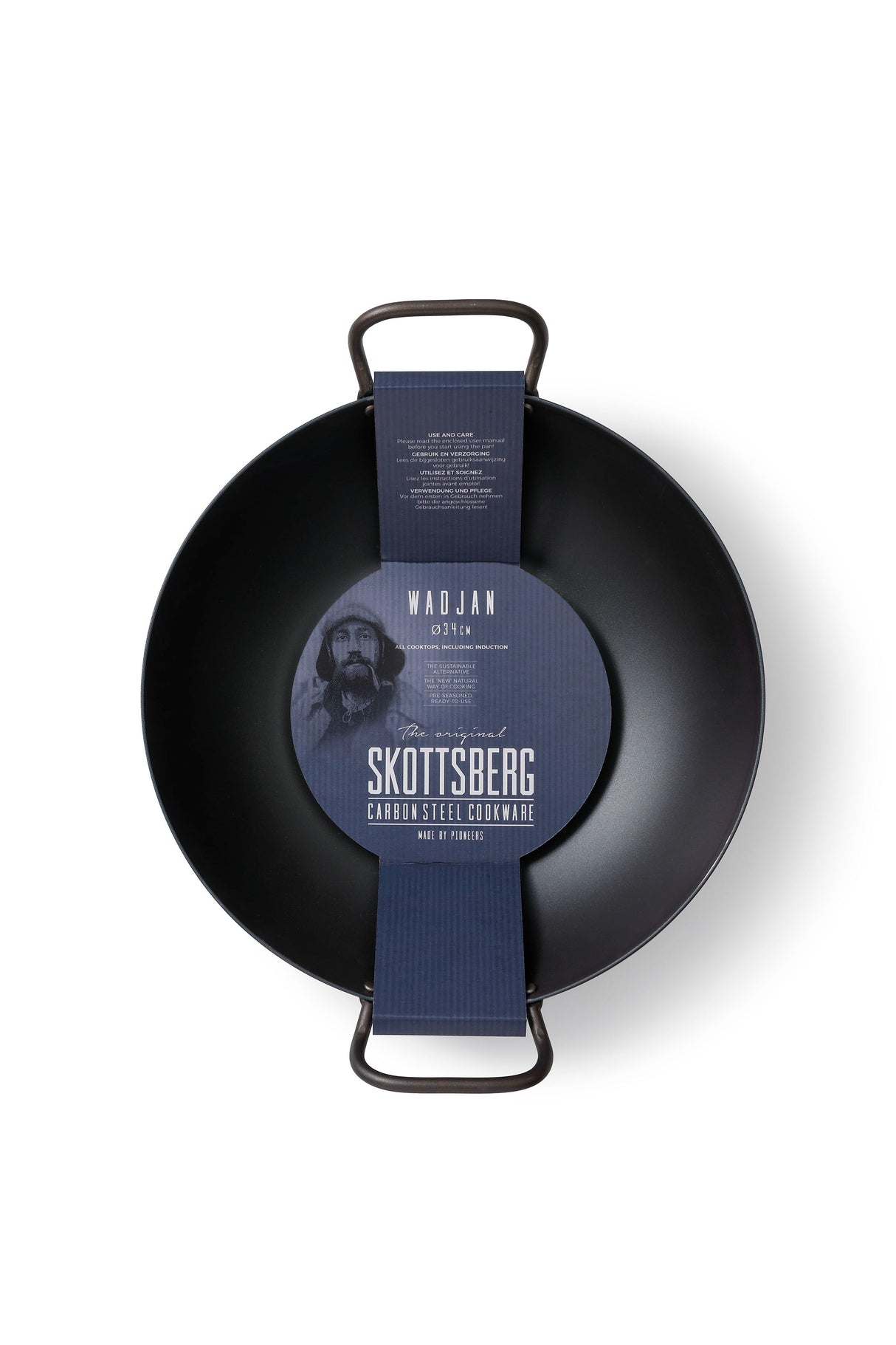 Carbon Steel Wadjan Wok 33 cm