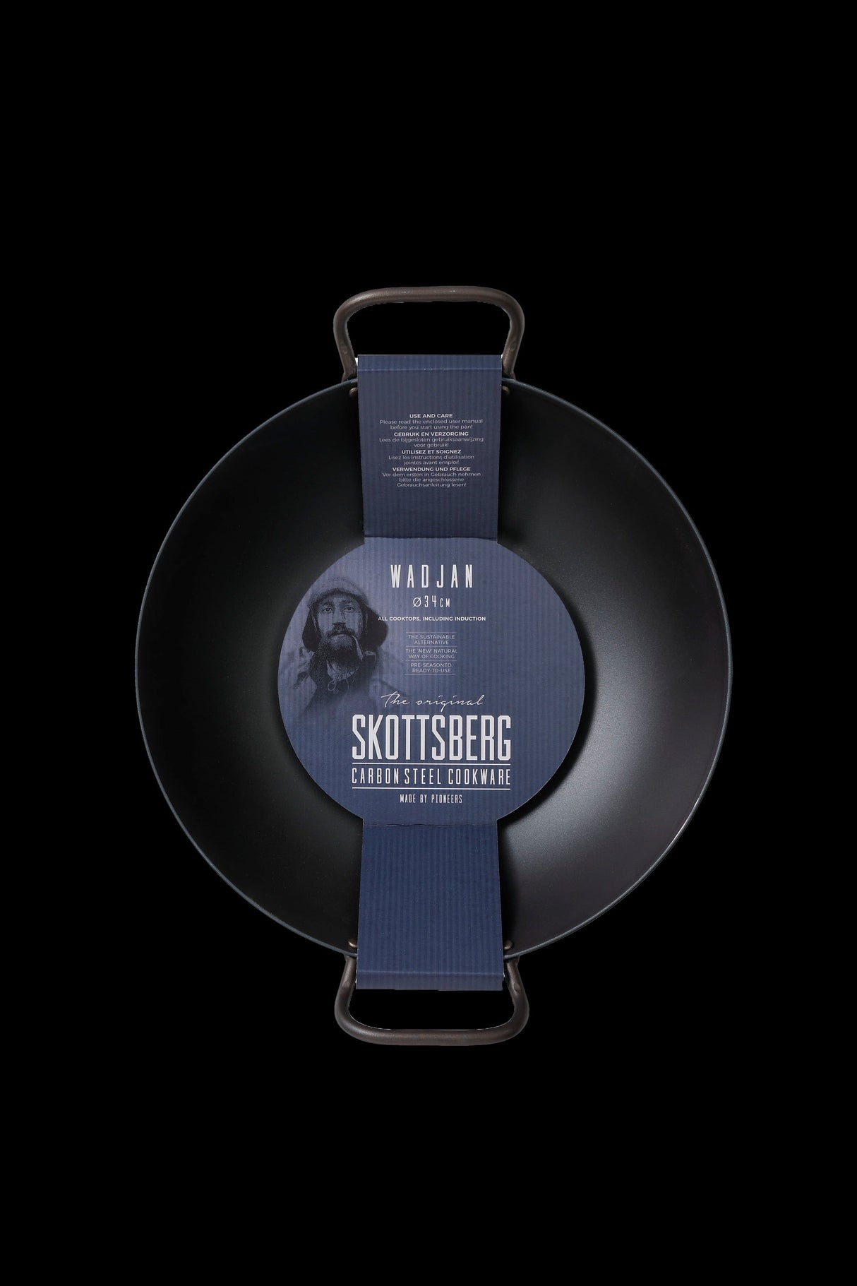 Carbon Steel Wadjan Wok 33 cm