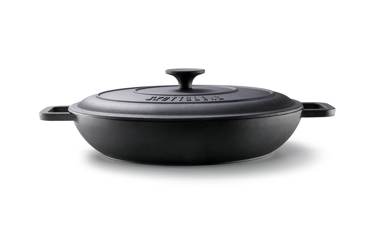 Cast Iron Braiser 31,5cm round w/lid