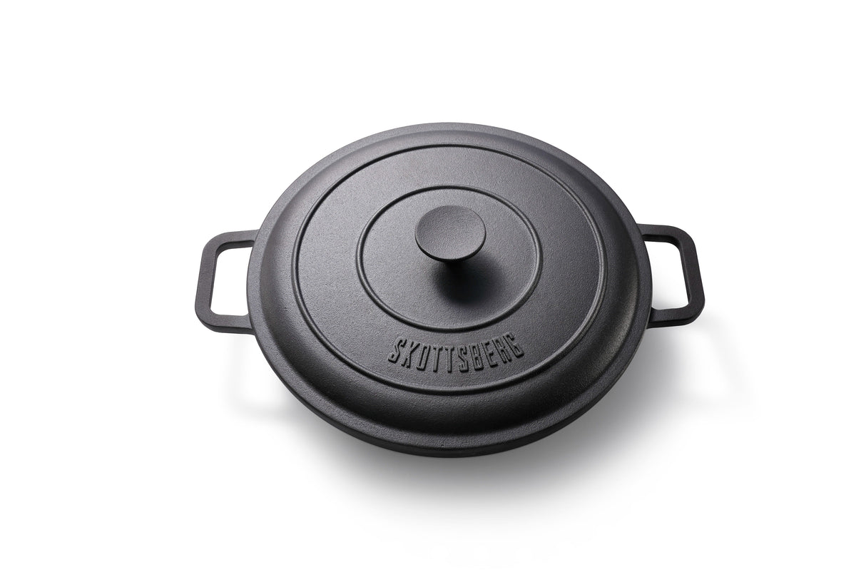 Cast Iron Braiser 31,5cm round w/lid