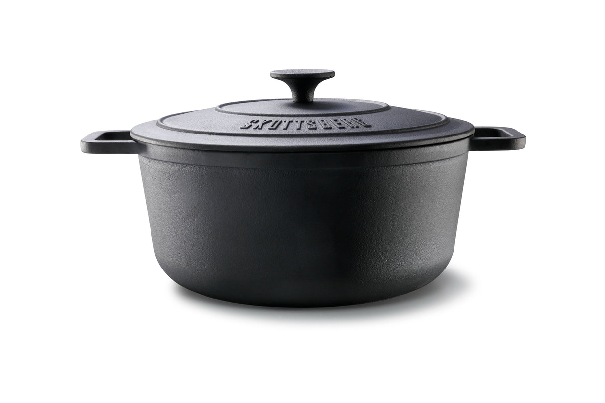 Cast Iron Casserole 28cm round w/lid