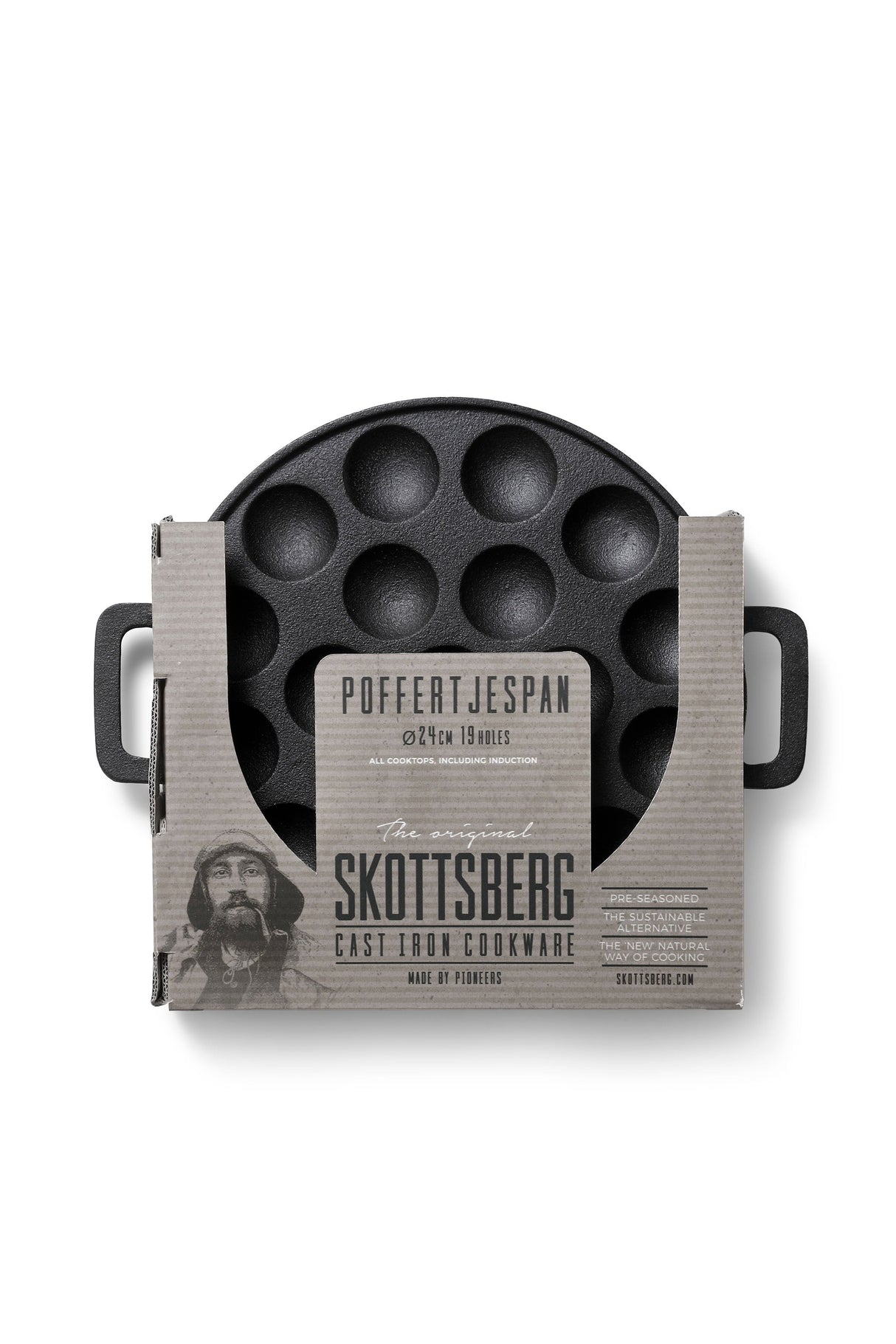 Cast Iron Dutch mini pancakes pan