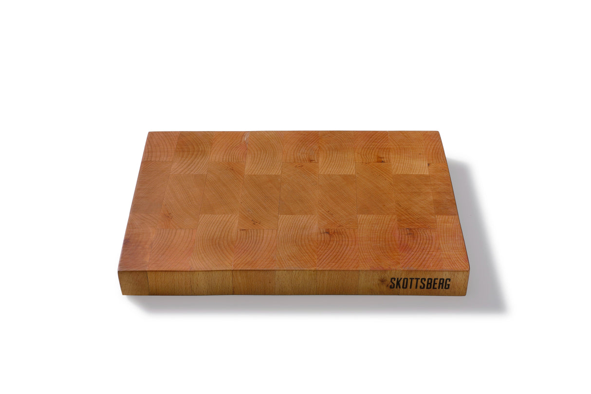 Beech end grain wood board 35x25x3.5