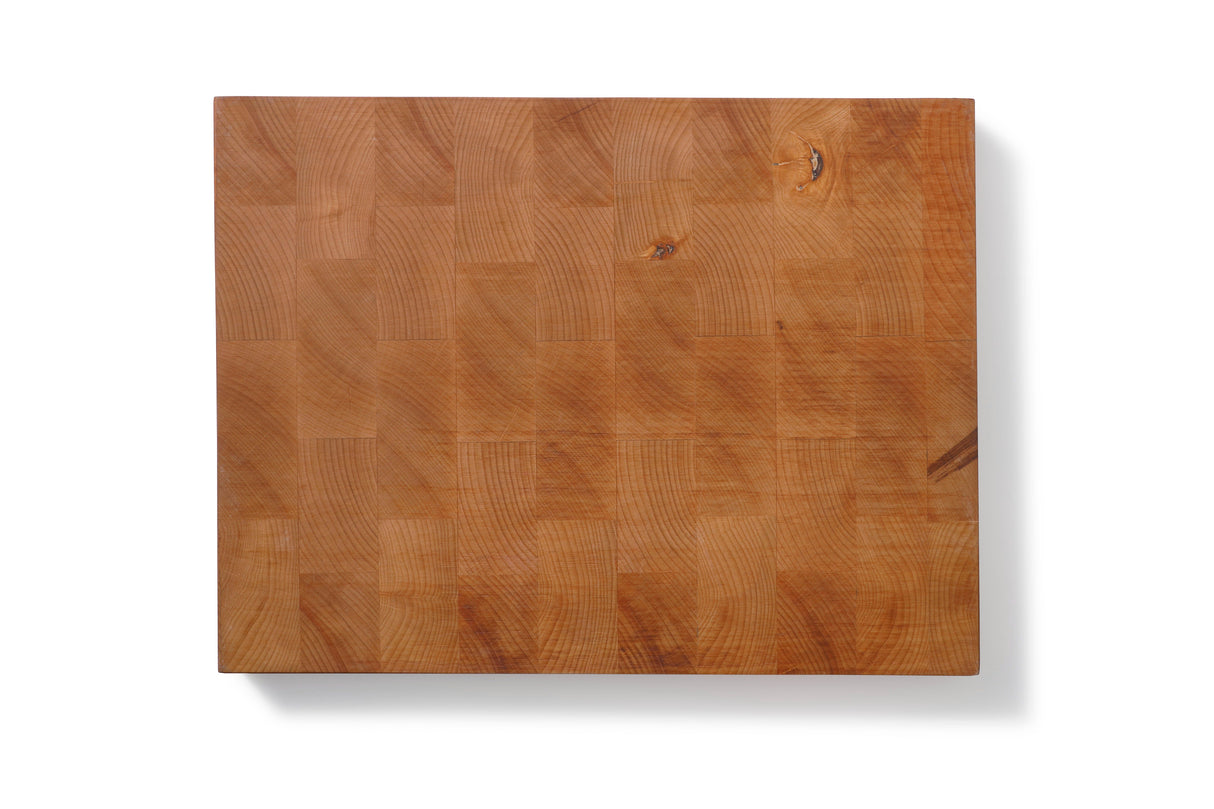 Beech end grain wood board 40x30x3.5