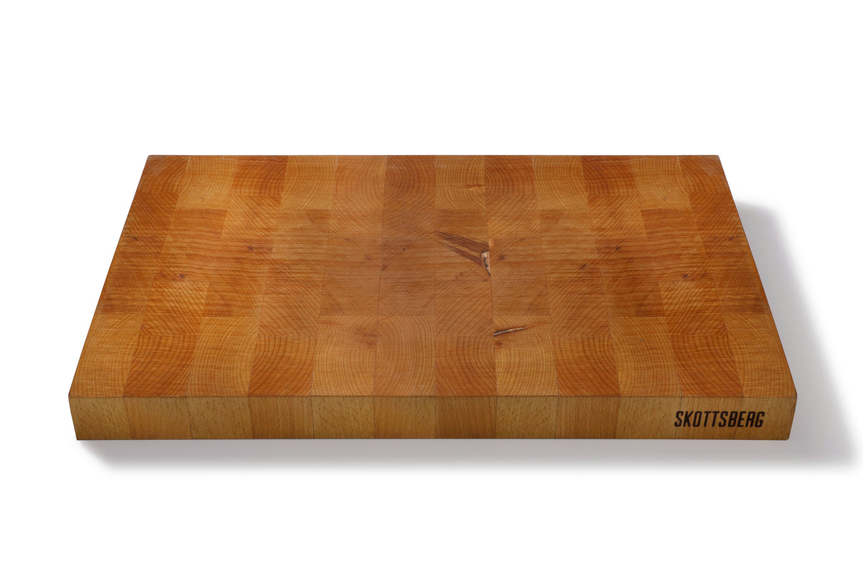 Beech end grain wood board 50x30x4