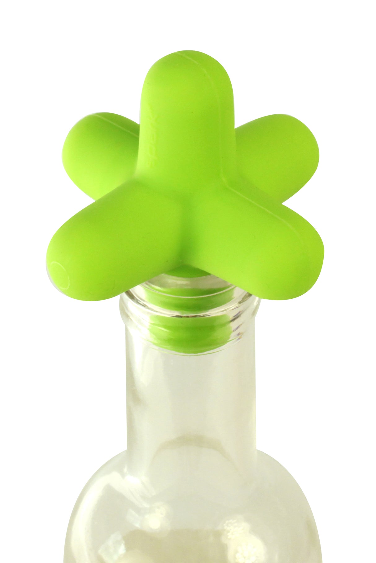 Spark Bottle stopper for wine champagne beer bottles - green