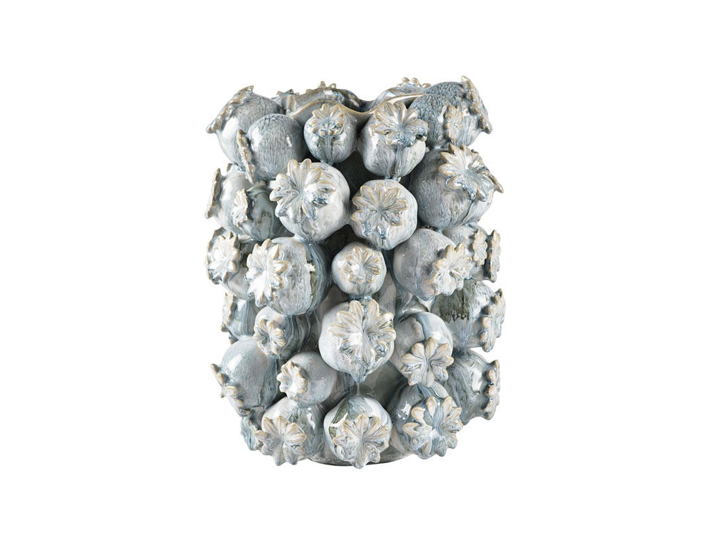 Vase/Flowerpot Elha 23.5 x 32 cm Ballad Blue Stoneware