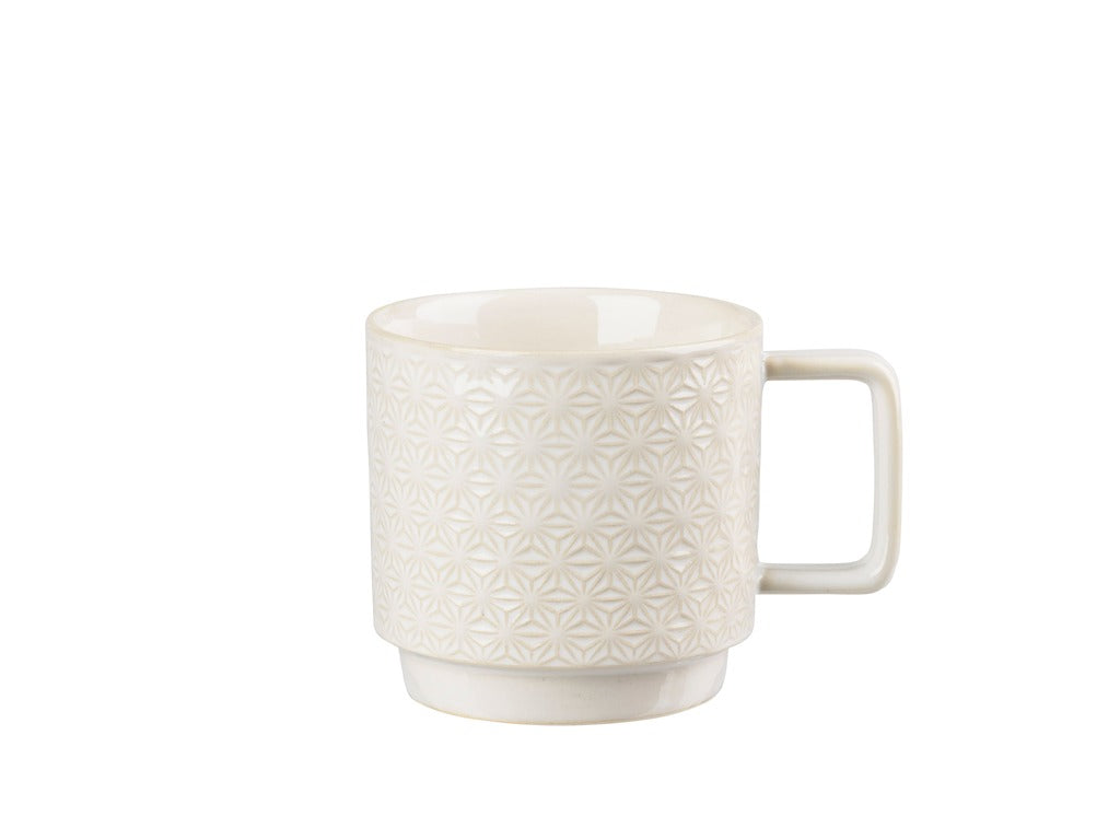 Mug Elstra 0.3 liter Stoneware Offwhite ass.