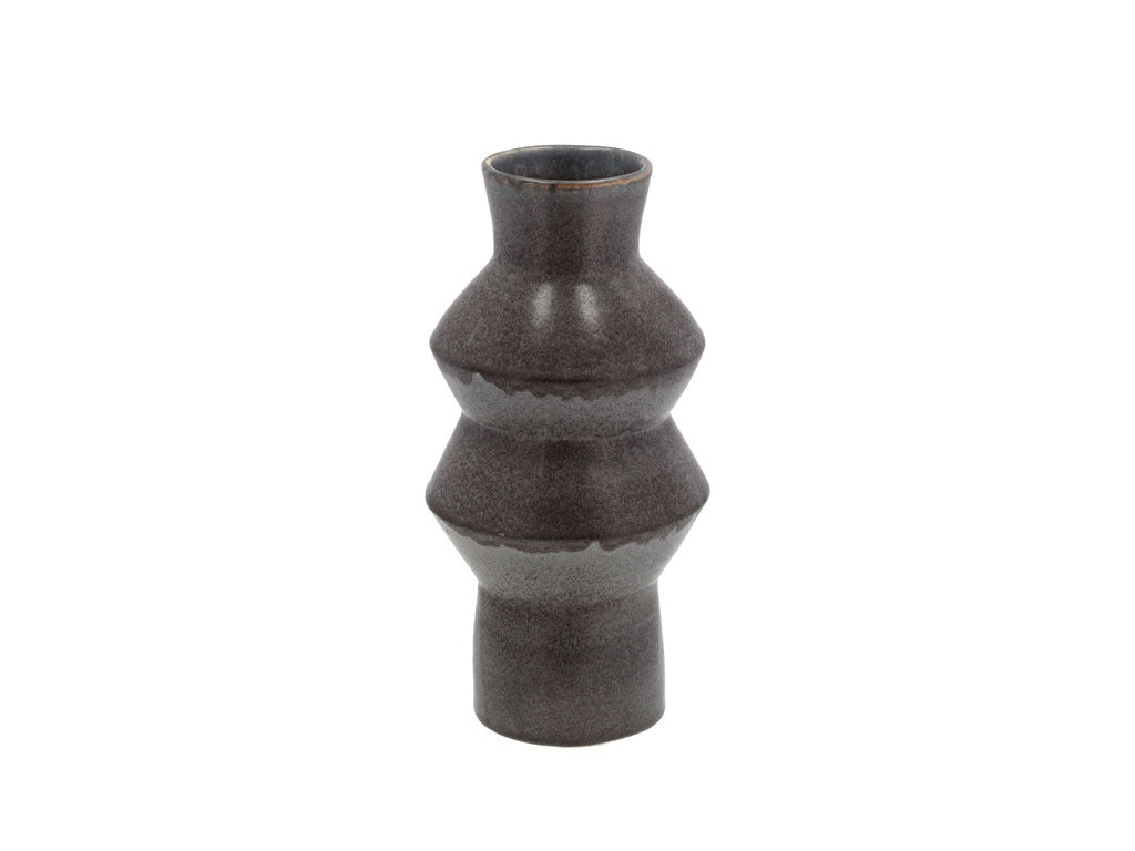 Vase Rost 14x30cm Dark blue Stoneware