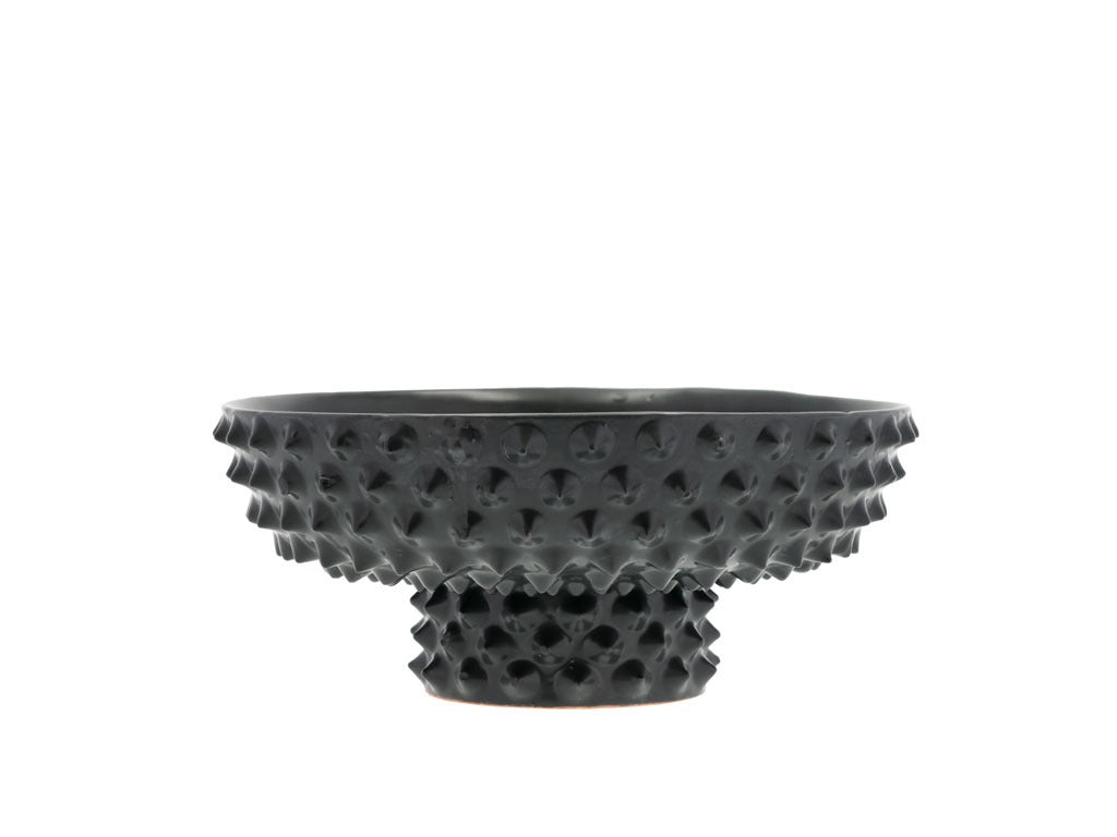 Dish Vaest 28 x 11 cm Matte black Earthenware