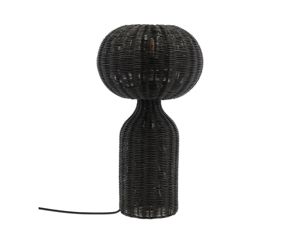 Table lamp Werna D30 x 53.5 cm Black Rattan