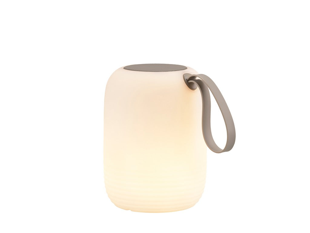 LED Lamp w. speaker Hav D17.5 x 23 cm White PE