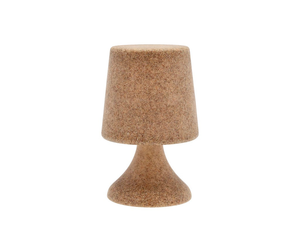LED Lounge lamp Midnat D16 x 25.5 cm Light brown PE