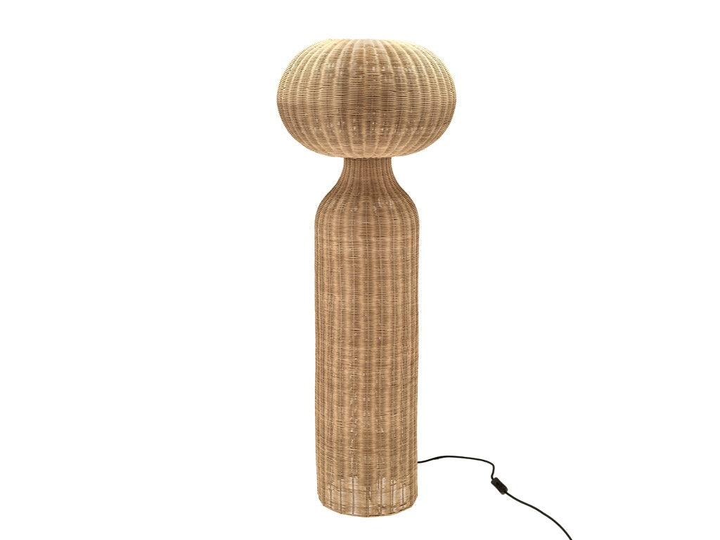 Floor lamp Vinka D50 x 130 cm Nature Rattan