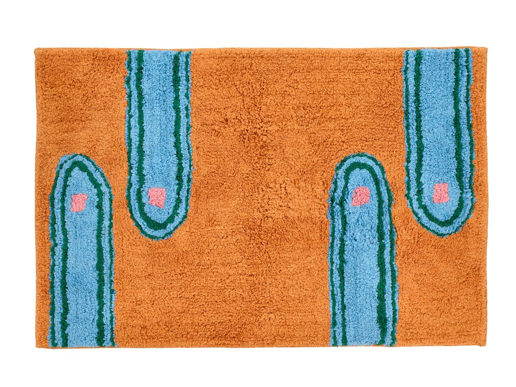 Tufted rug Styles 60 x 90 cm Amber/Blue/Green/Rose