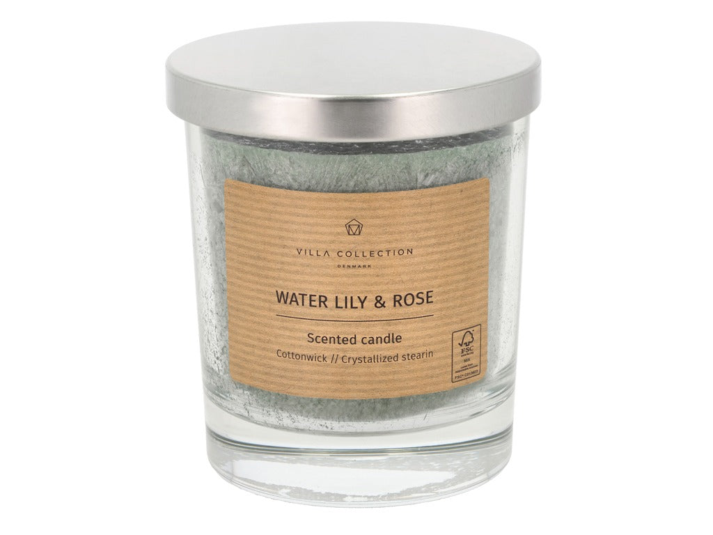 Fragrance candle Kras D8.5 x 10 cm Dark Green Stearin